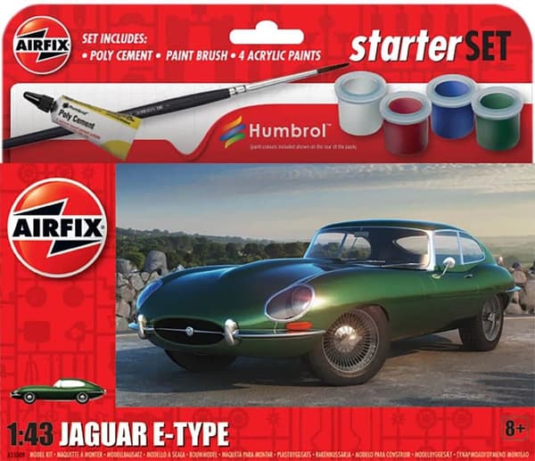 Airfix Starter Set Jaguar E-Type 1:43 A55009