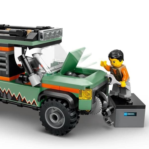 LEGO City 60447 4x4 terränglastbilen - Byggspel för pojkar från 6 år och uppåt