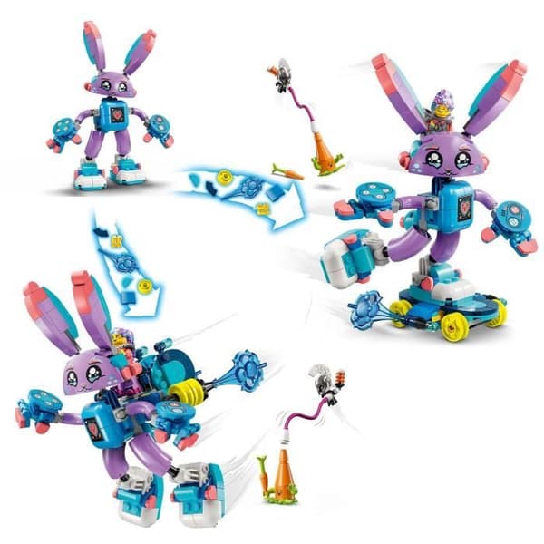 LEGO DREAMZzz 71490 Izzie och Bunchurro the Gamer Rabbit - 3-i-1 byggleksak