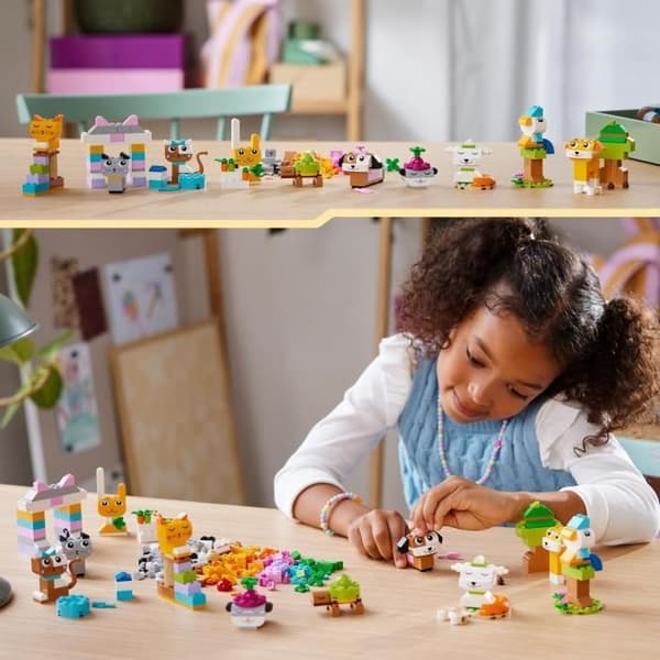 LEGO® 11034 klassiska kreativa husdjur, djurleksak, hund, katt, kanin, hamster och fågelmodell