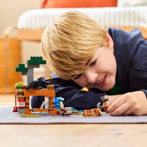 LEGO Minecraft 21269 Armadillo Mine Expedition - Byggsats för pojkar