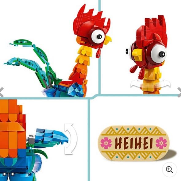 Disney LEGO  43272 Moana 2 Heihei Set