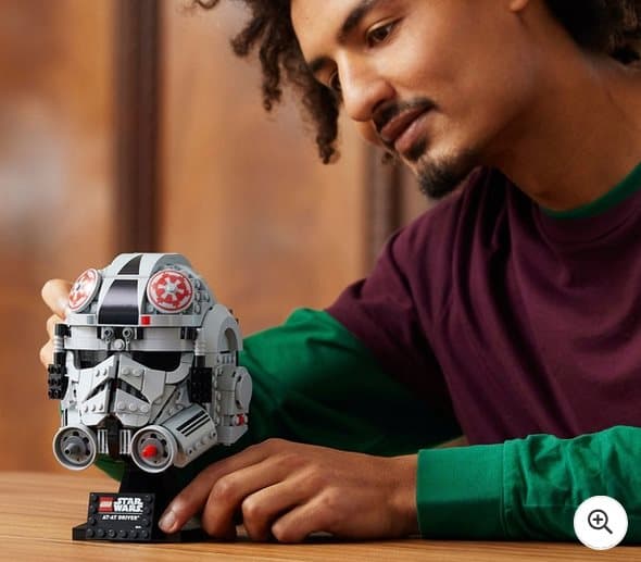 Star Wars LEGO 75429 AT-AT Driver Helmet Set for Adults