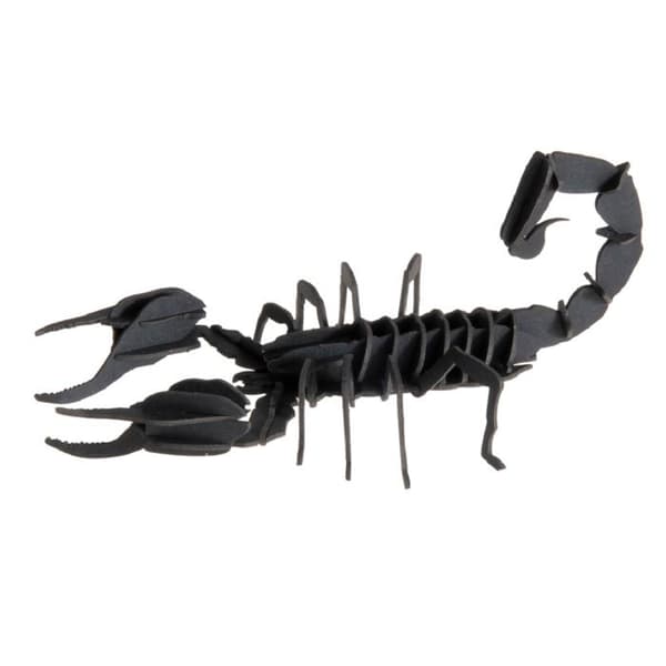 Fridolin - 3D-modell i papper Skorpion