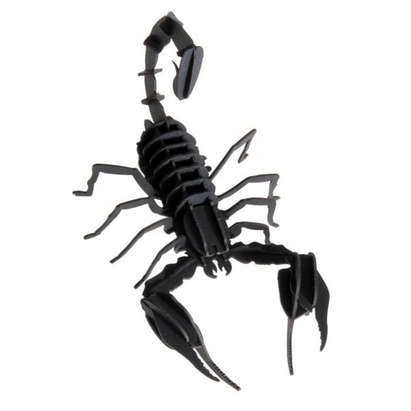 Fridolin - 3D-modell i papper Skorpion