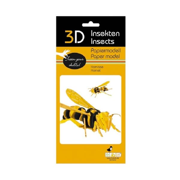 Fridolin - 3D-modell i papper Frelon