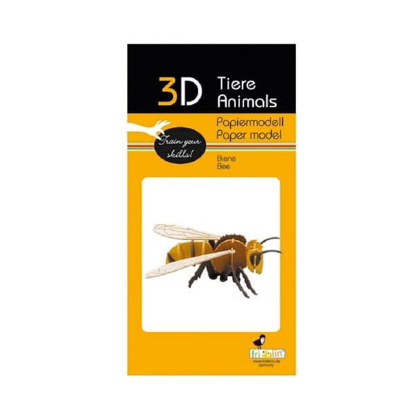 Fridolin - 3D-modell i papper Bi