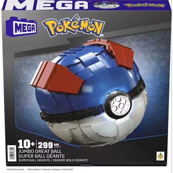 Super Ball Jumbo Construction Box 12,7 cm 299 P - Pokémon