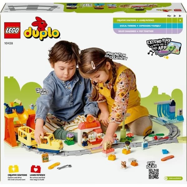 LEGO DUPLO My Town 10428 The Big Interactive Community Train - Early Learning Toys Ålder 3