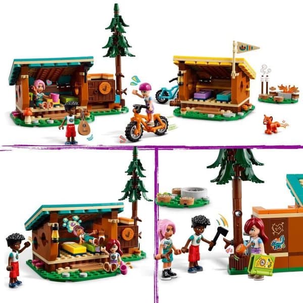 LEGO® Friends 42624 De mysiga stugorna på fritidsgården - Naturset