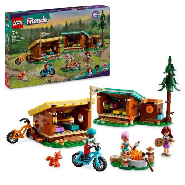 LEGO® Friends 42624 De mysiga stugorna på fritidsgården - Naturset