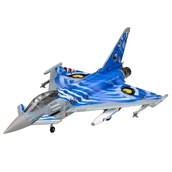 Flygplansmodell - REVELL - Eurofighter Typhoon The Bavarian Tiger 2021 - Plast - Vuxen - 85 stycken