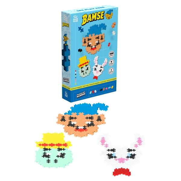 Plus-Plus Bamse, Skalman & Lille Skutt 400 Bitar