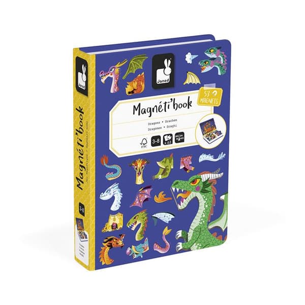 Magneti Bok tema Drakar
