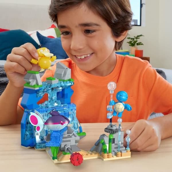 MEGA-Pokémon Aquatic Adventure-byggande leksak HXF79