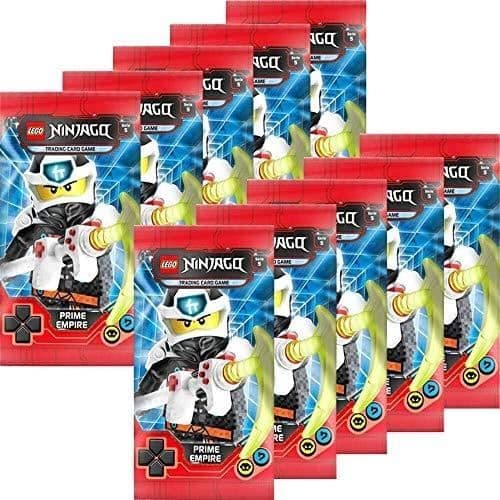 DURCHGEKNALLT TILL LEGO NINJAGO SERIE 5 TCG 10 BOOSTER