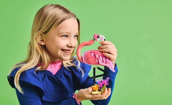 LEGO Ville Dyr Rosa Flamingo