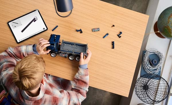 LEGO Lastebil med Tipplan