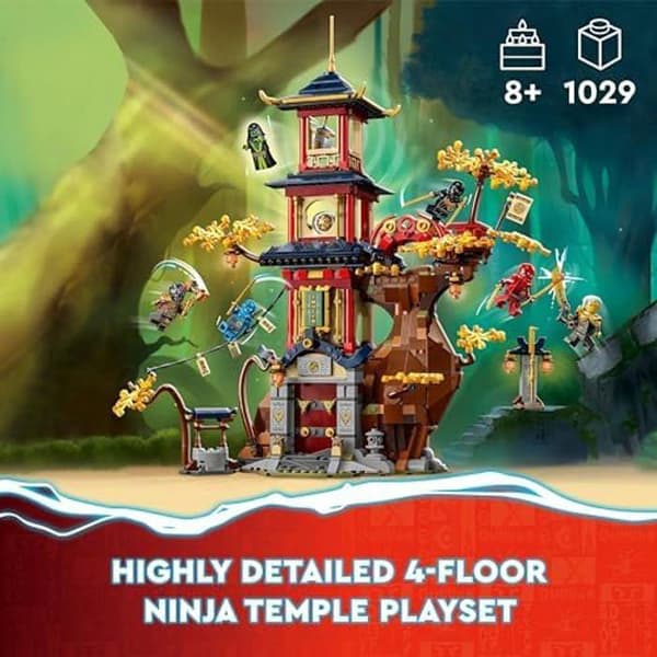 LEGO Ninjago Temple of Dragon Might 71795