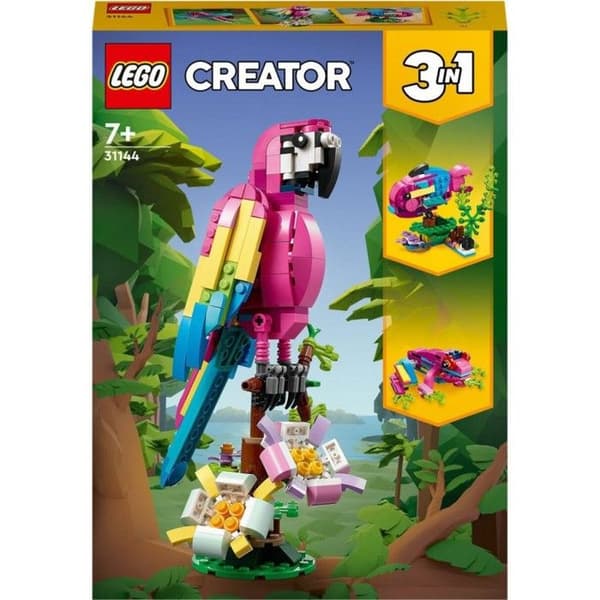 LEGO CREATOR - EXOTISK ROSA PAPEGOTA (31144)
