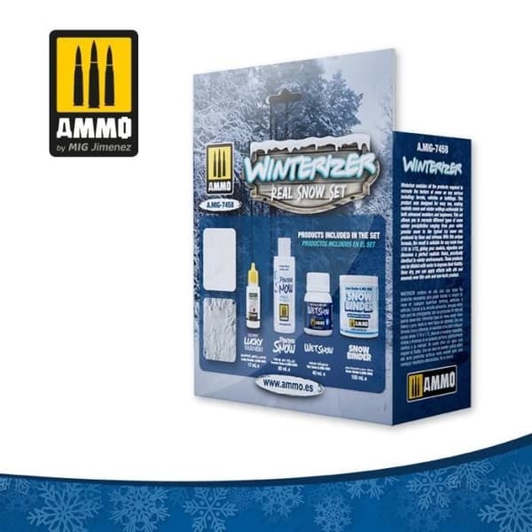 AMMO by mig Jimenez - Vinteriseringsset AMMO by Mig Jimenez Amig7458 Modell Char Promo - Ref: 13334