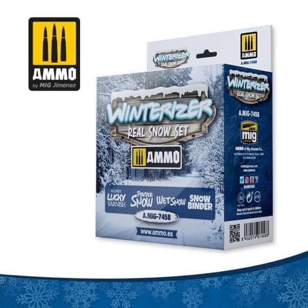 AMMO by mig Jimenez - Vinteriseringsset AMMO by Mig Jimenez Amig7458 Modell Char Promo - Ref: 13334