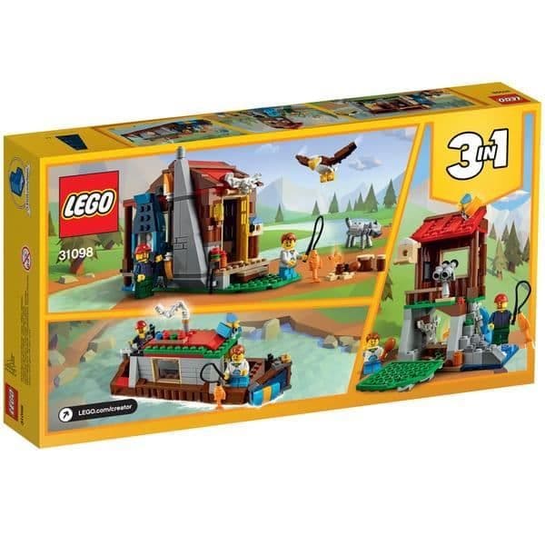 Byggsatser - LEGO - 31098 - Stuga i naturen - 305 delar - Från 6 år