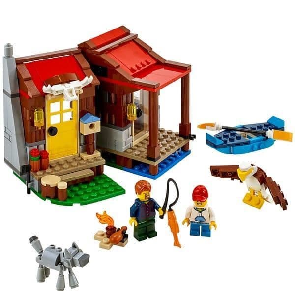 Byggsatser - LEGO - 31098 - Stuga i naturen - 305 delar - Från 6 år