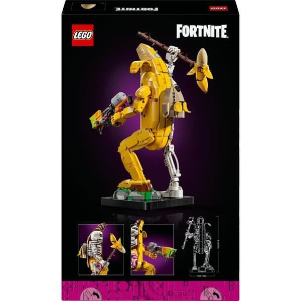 LEGO Fortnite 77072 skalad banan - samlarvideospelsfigur för vuxna