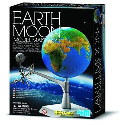 Dam - 4M - 5603241 - Byggspel - Kidzlabs - Earth-Moon Manufacturing Kit Model 3436