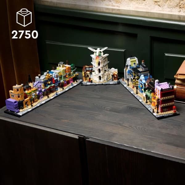LEGO Harry Potter 76444 The Magic Shops of Diagon Alley - Set för vuxna