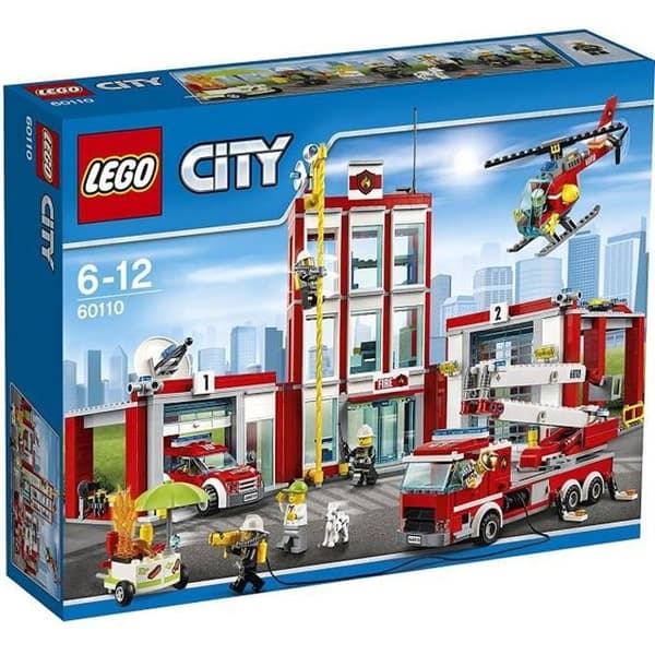 LEGO - 60110 - City - Byggsats - Brandstation