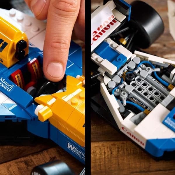 LEGO Icons 10353 Williams Racing FW14B och Nigel Mansell - Formel 1-racingbil för vuxna