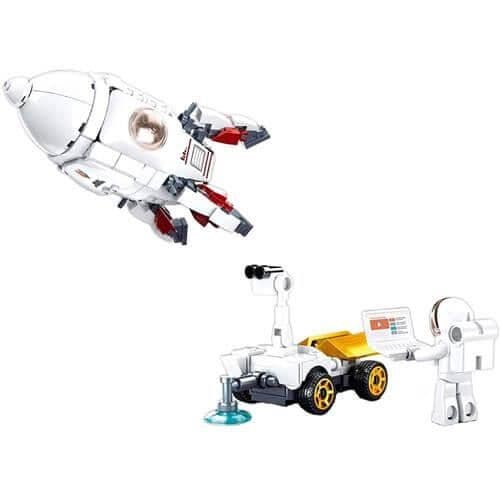 Sluban Space Saturn Landingsmodul Byggsats 320 delar