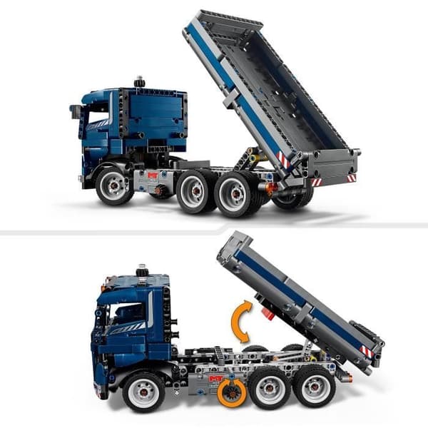 LEGO Technic 42203 Kipptruck - Byggset för pojkar från 9 år - Presentidé