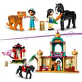 Miniatyrbild 3 av 6: LEGO 43208 Disney Princess The Adventures of Jasmine and Mulan, Leksak med flygande matta, tigerminifigur och häst, barn 5 år