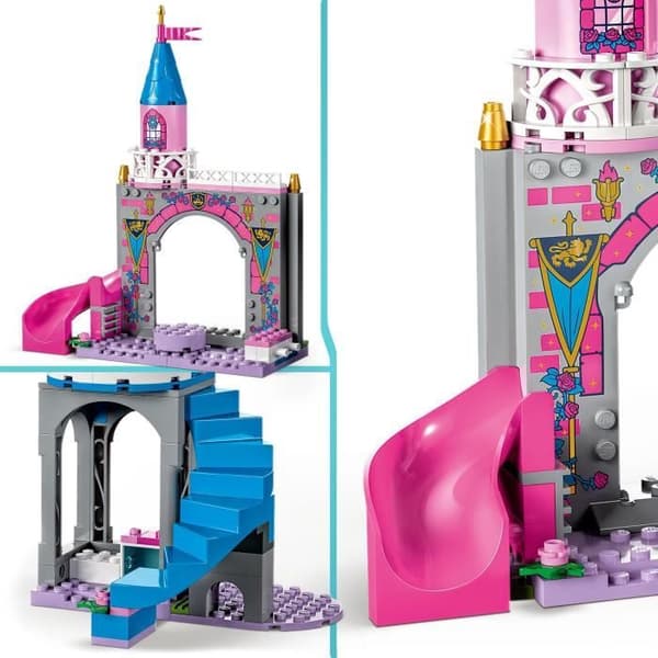 LEGO® Disney Princess 43211 Auroras slottleksak med törnrosa minifigur