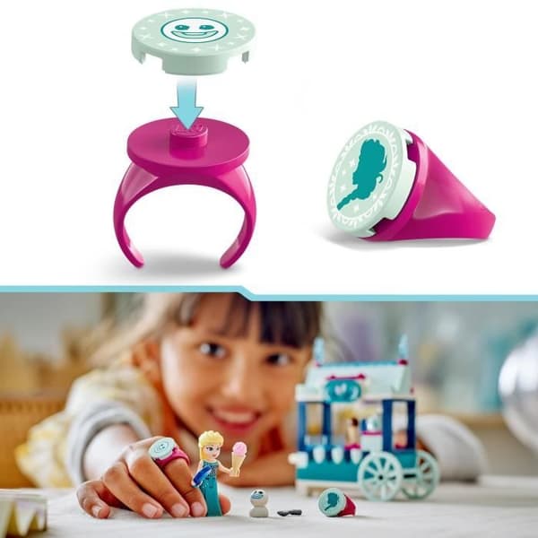 LEGO® 43234 Disney Prinsessan Elsas frysta godsaker, leksak med Mini Elsa Doll från Frozen