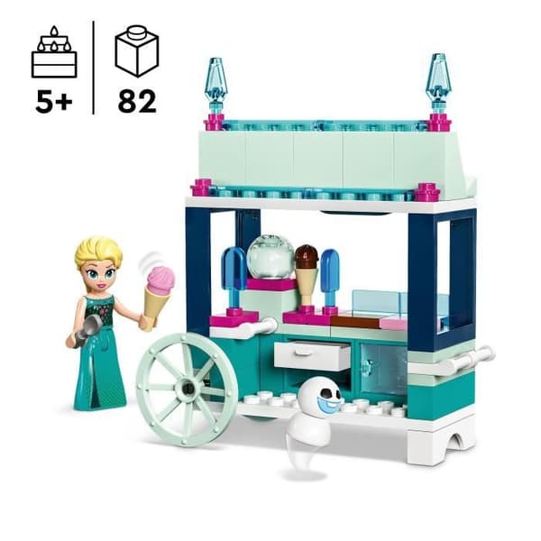 LEGO® 43234 Disney Prinsessan Elsas frysta godsaker, leksak med Mini Elsa Doll från Frozen