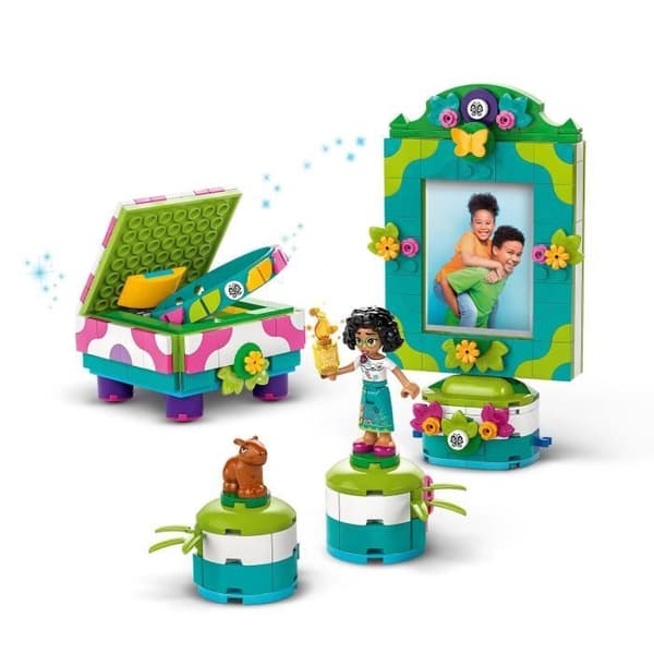 LEGO Disney Encanto 43239 Mirabels tavelram och smyckeskrin, kreativ leksak