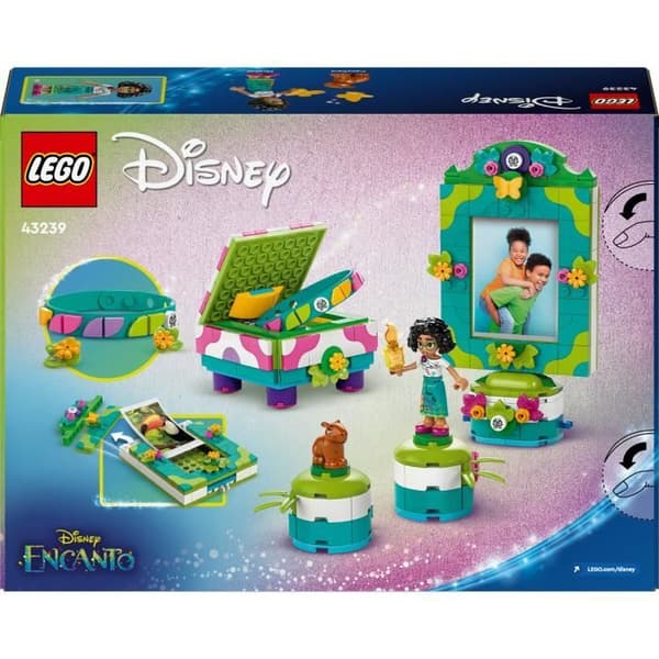 LEGO Disney Encanto 43239 Mirabels tavelram och smyckeskrin, kreativ leksak