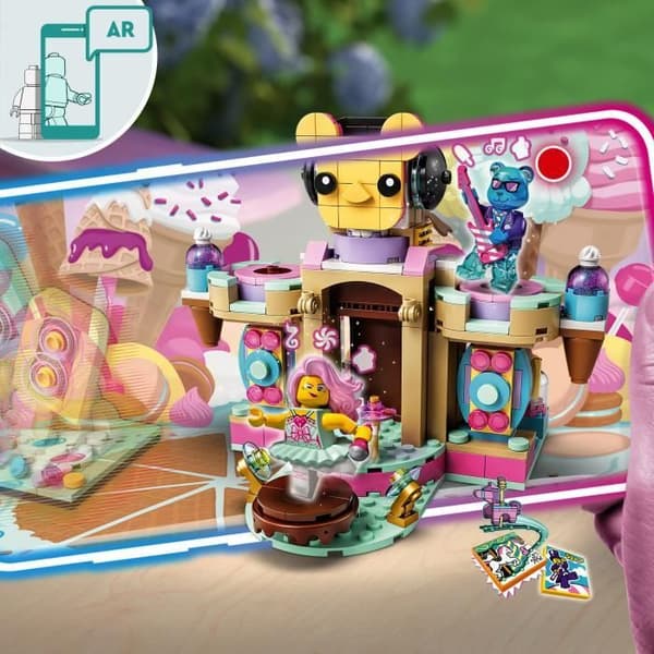 LEGO® 43111 VIDIYO Candy Castle Scen BeatBox Music Video Maker, Musical Toy och Augmented Reality-app för barn