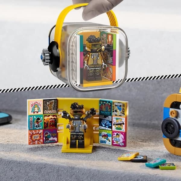 LEGO® 43107 VIDIYO™ Hiphop Robot BeatBox Music Video Clip Creator, Musical Toy, Augmented Reality Set App med