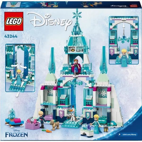 LEGO® Disney 43244 Elsas ispalats, byggleksak för barn och fans
