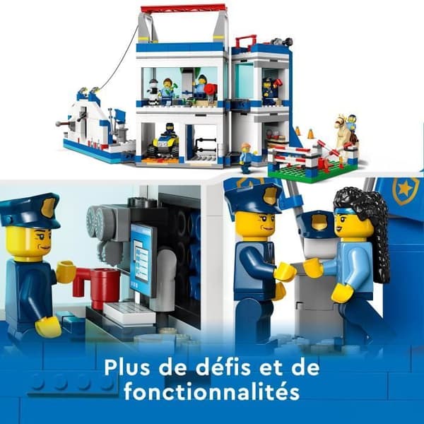 LEGO® City 60372 Police Training Center, med hästminifigur, leksaksbil