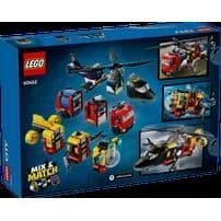 LEGO City 60462 Helikopter, brandbil och modulär ubåt - Leksak från 7 år