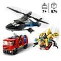 Miniatyrbild 2 av 6: LEGO City 60462 Helikopter, brandbil och modulär ubåt - Leksak från 7 år