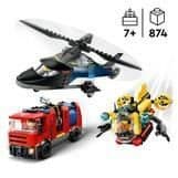 LEGO City 60462 Helikopter, brandbil och modulär ubåt - Leksak från 7 år