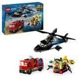 LEGO City 60462 Helikopter, brandbil och modulär ubåt - Leksak från 7 år
