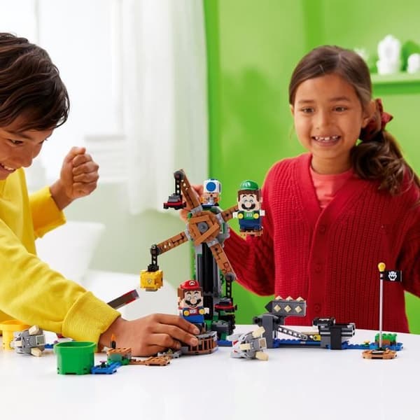 LEGO® 71390 Super Mario The Reznors Destruction Expansion Set Barnleksak, 6 år